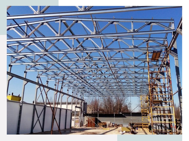 Строительство цехов в Острогожск от 626 руб. под ключ