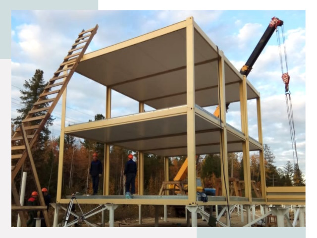 Строительство модульных здания Острогожск