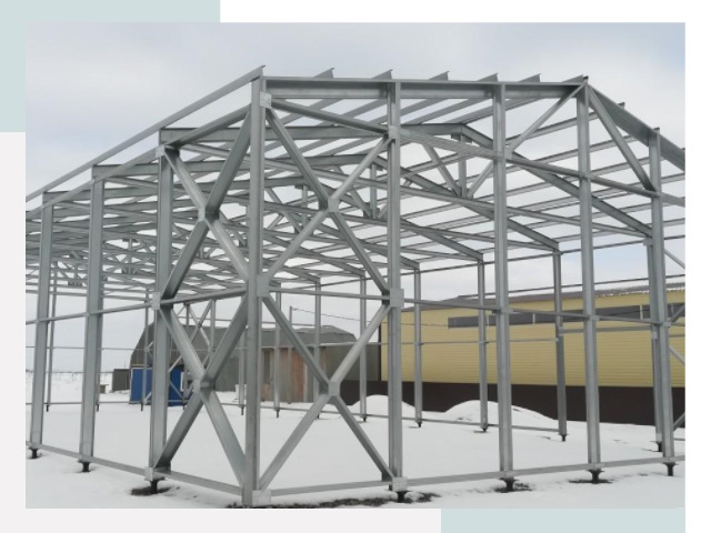 Каркасные ангары в Острогожске