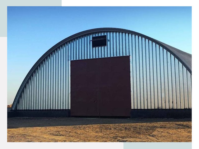 Арочные ангары в Острогожске