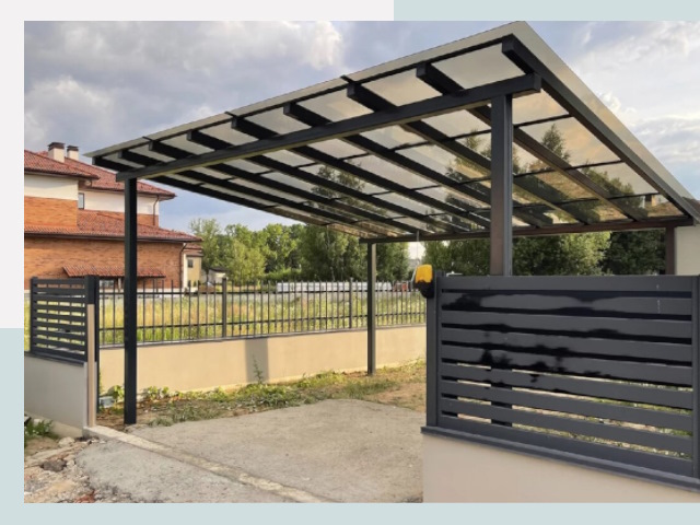 Металлические навесы в Острогожск от 626 руб. за м²