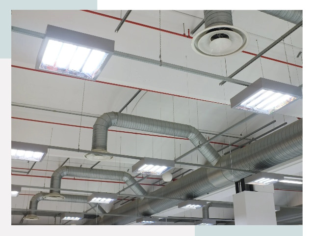 Вентиляция ангаров в Острогожске