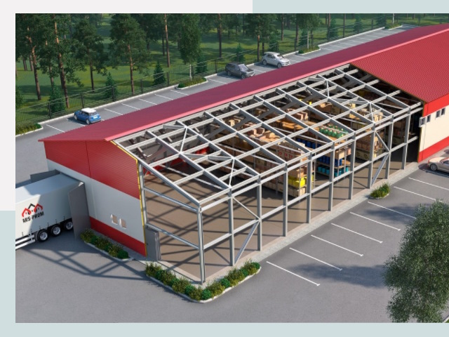 Проектирование ангаров в Острогожске от 626 руб.