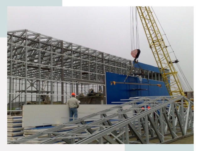 Монтаж ангаров в Острогожске